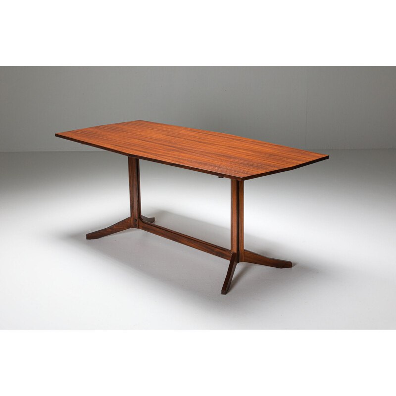 Vintage Rosewood Table TL22 by Franco Albini for Poggi, Italy 1958s