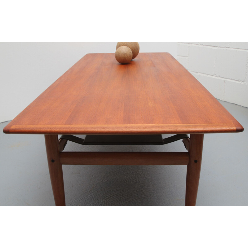 Vintage teak coffee table, Danish 1960s