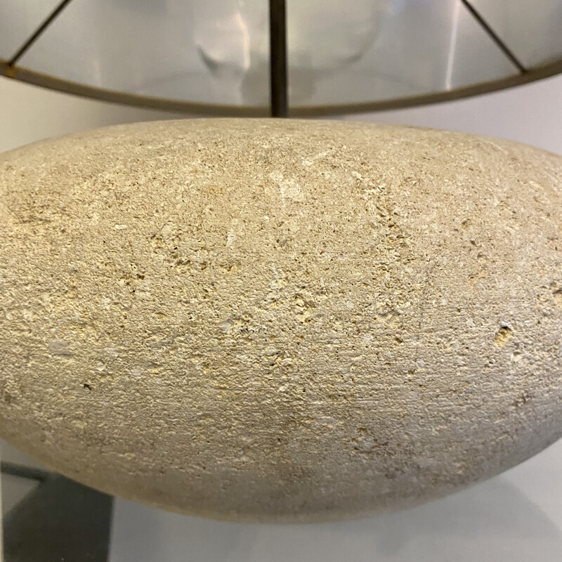 Vintage stone lamp 1970s