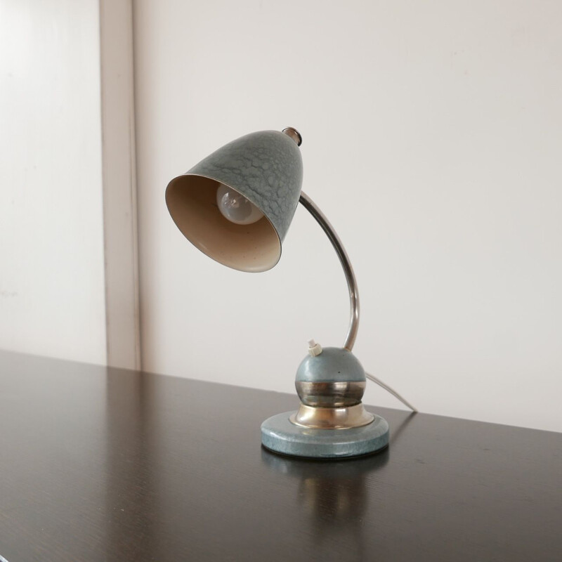 Vintage Ball verstelbare bureaulamp, Nederland 1950