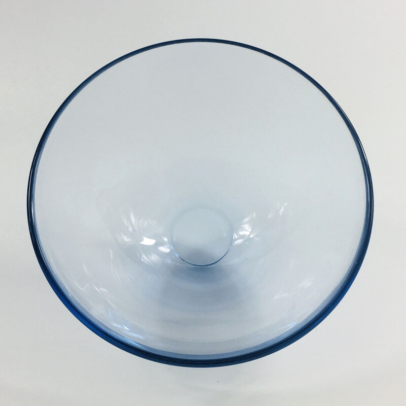 Vintage glass bowl by Per Lütken for Holmegaard, Denmark 1960