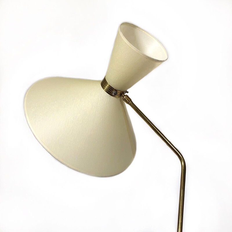 Vintage diabolo floor lamp P. Guariche by Lunel, 1950