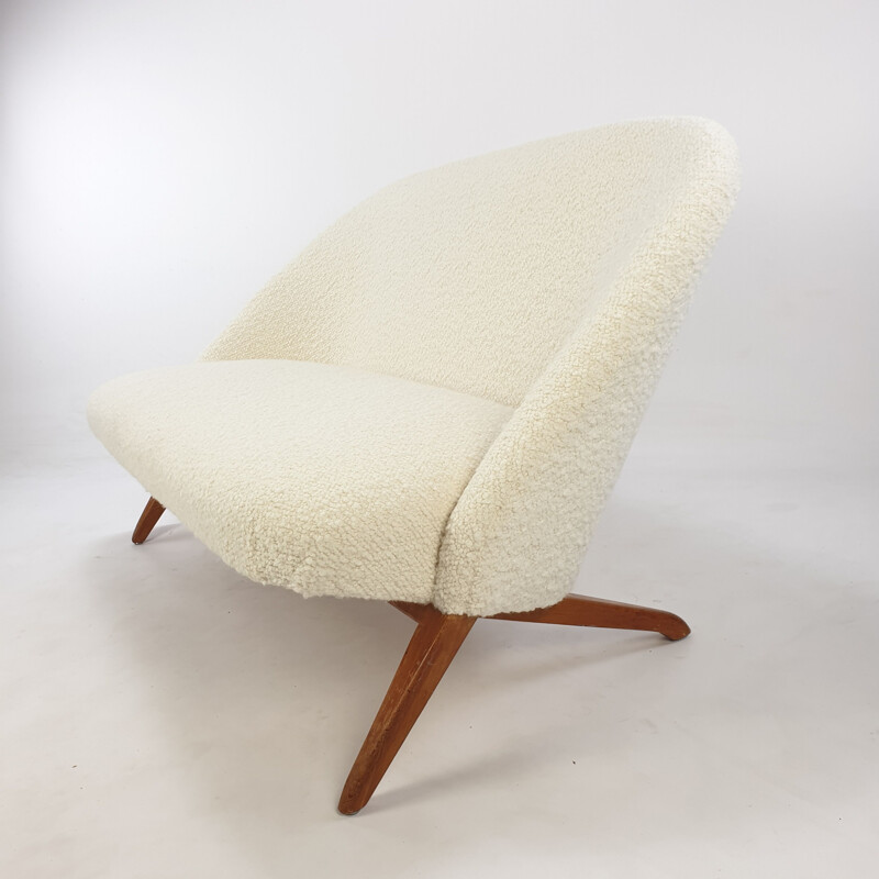 Vintage-Zweisitzersofa von Theo Ruth für Artifort 1950