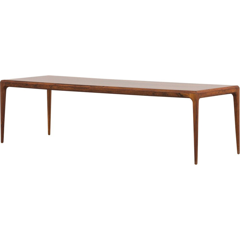 Vintage Rosewood Coffee Table by Johannes Andersen for CFC Silkeborg, Danish 1960s