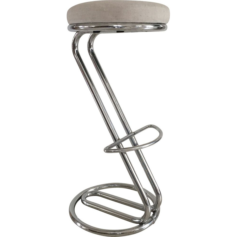 Tabouret vintage haut 1970