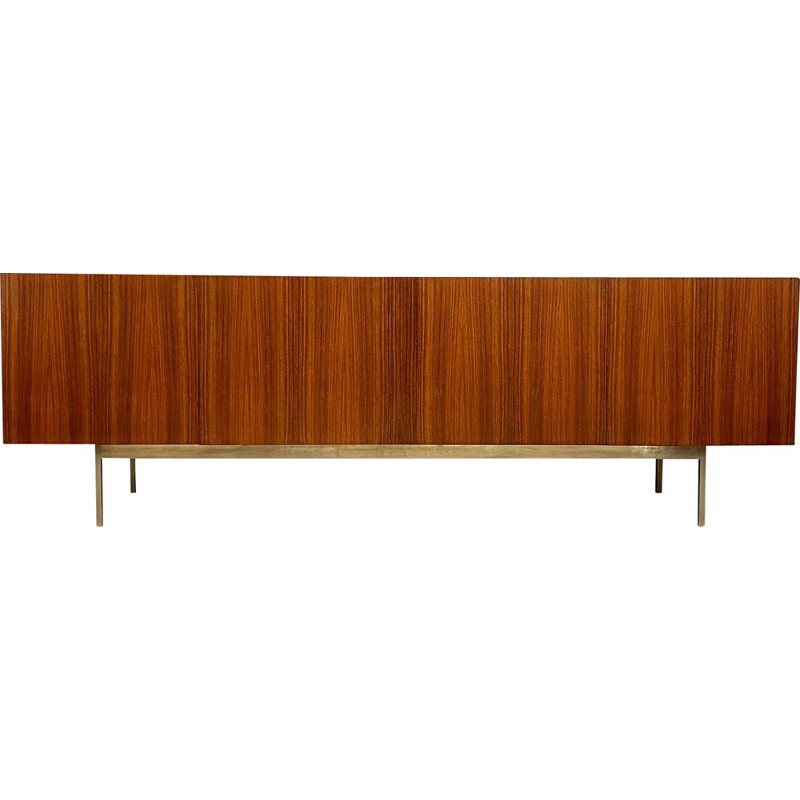 Vintage Minimalist Sideboard Modell B40 in Rosewood by Dieter Waeckerlin Behr, Germany 1950s