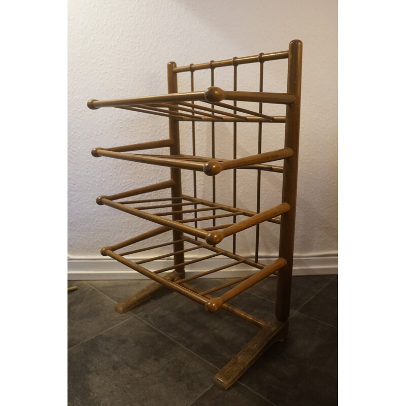 Vintage Magazine Rack by Frits Henningsen for Andreas Tuck 1940s