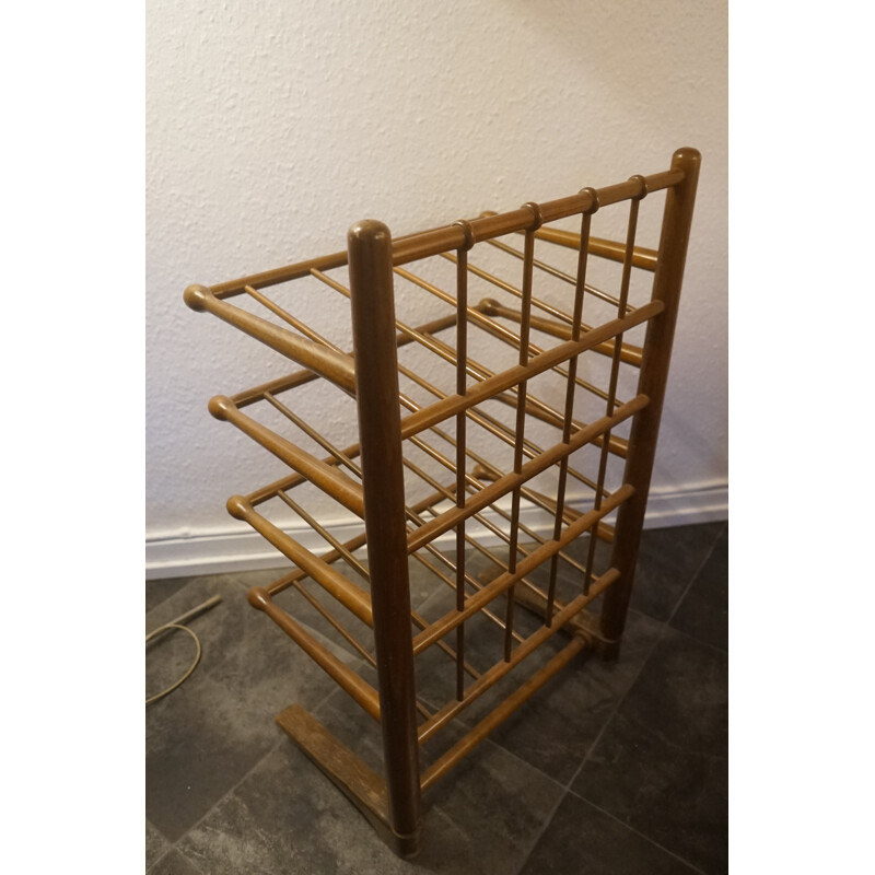 Vintage Magazine Rack by Frits Henningsen for Andreas Tuck 1940s