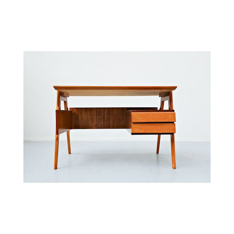 Vintage Desk by Vittorio Dassi Italian 1950s