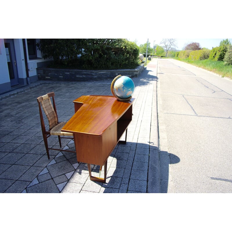 Bureau vintage boomrang de Peter Lovig Nielsen 1960