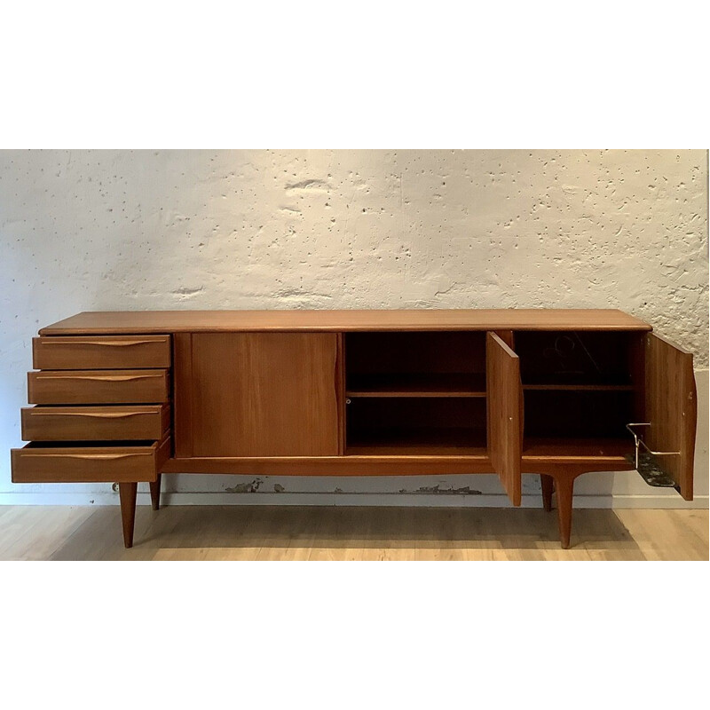 Vintage teak sideboard by Johannes Andersen, Denmark 1960