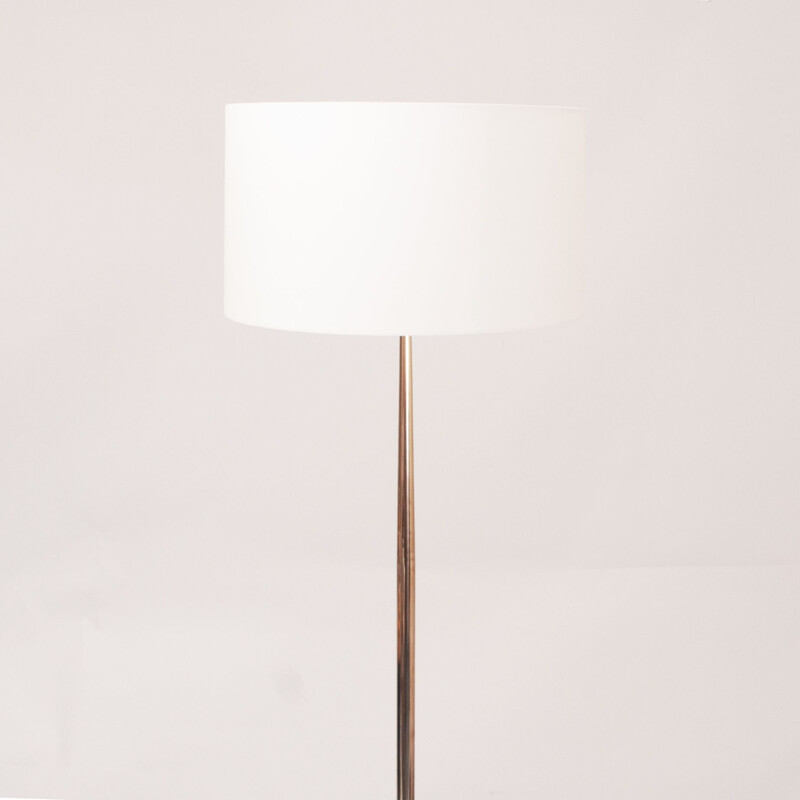 Vintage floor lamp on tripod base, Denmark 1960