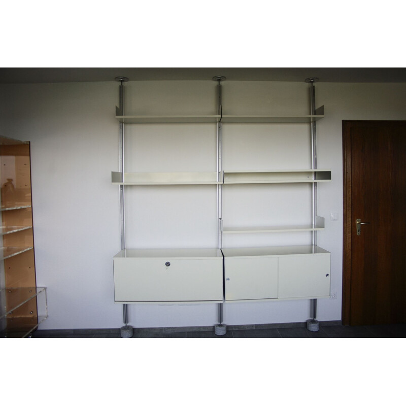 Vintage hanging bookcase by Dieter Rams 1970s