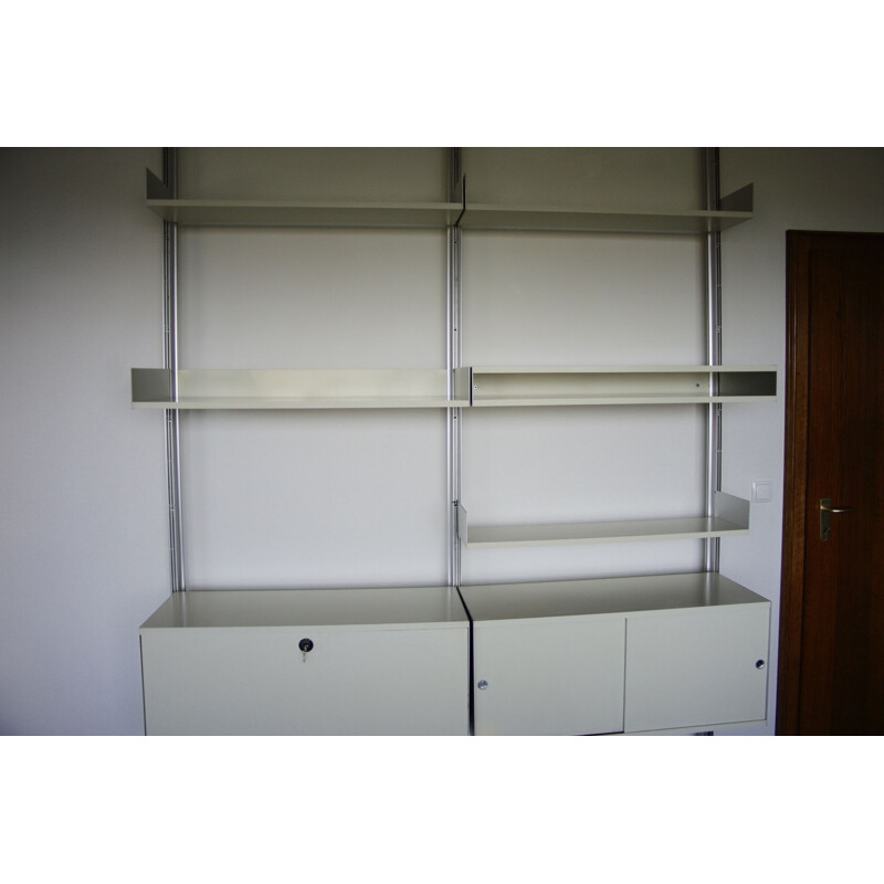 Vintage hanging bookcase by Dieter Rams 1970s