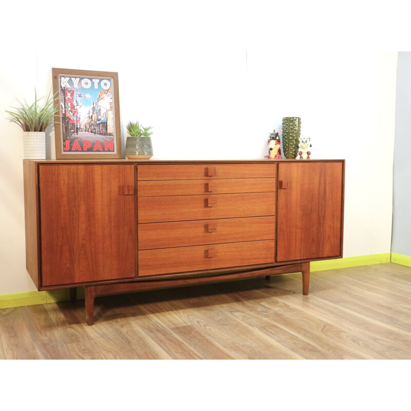 Vintage Teak Sideboard by IB Kofod Larsen for G Plan Range, Danish 1960s