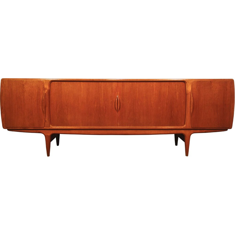 Scandinavian vintage sideboard by Johannes Andersen for Uldum Møbelfabrik & Samcom 1960