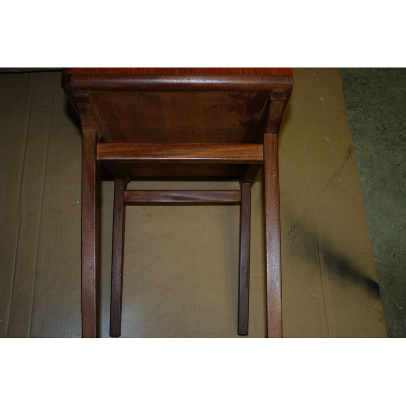 Vintage teak bedside table, Danish 1960s