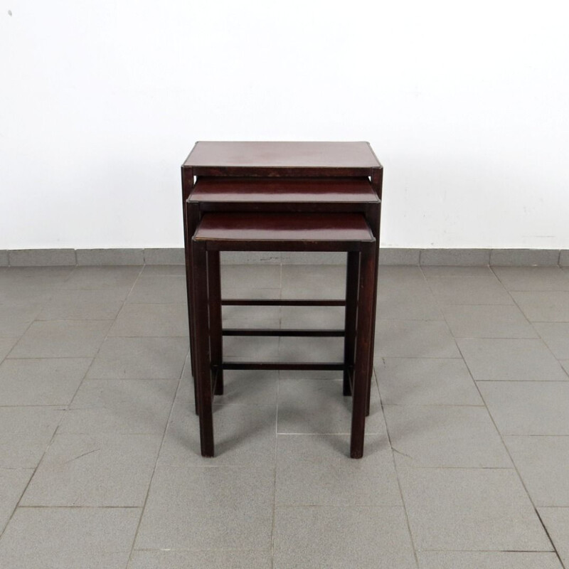 Vintage nesting tables, 1930