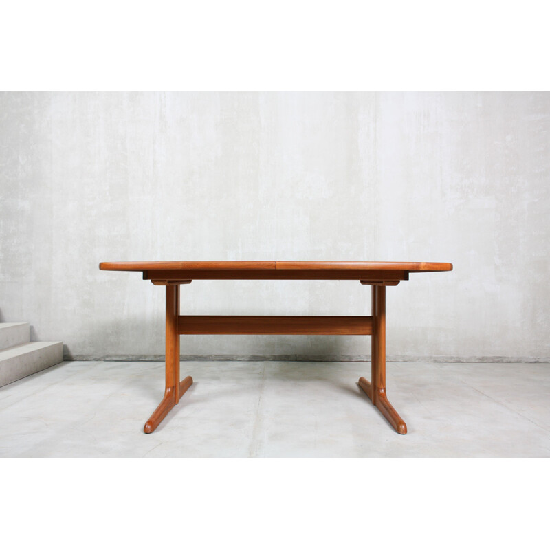 Vintage Extendable Teak Dining Table from Skovby, Denmark 1960s