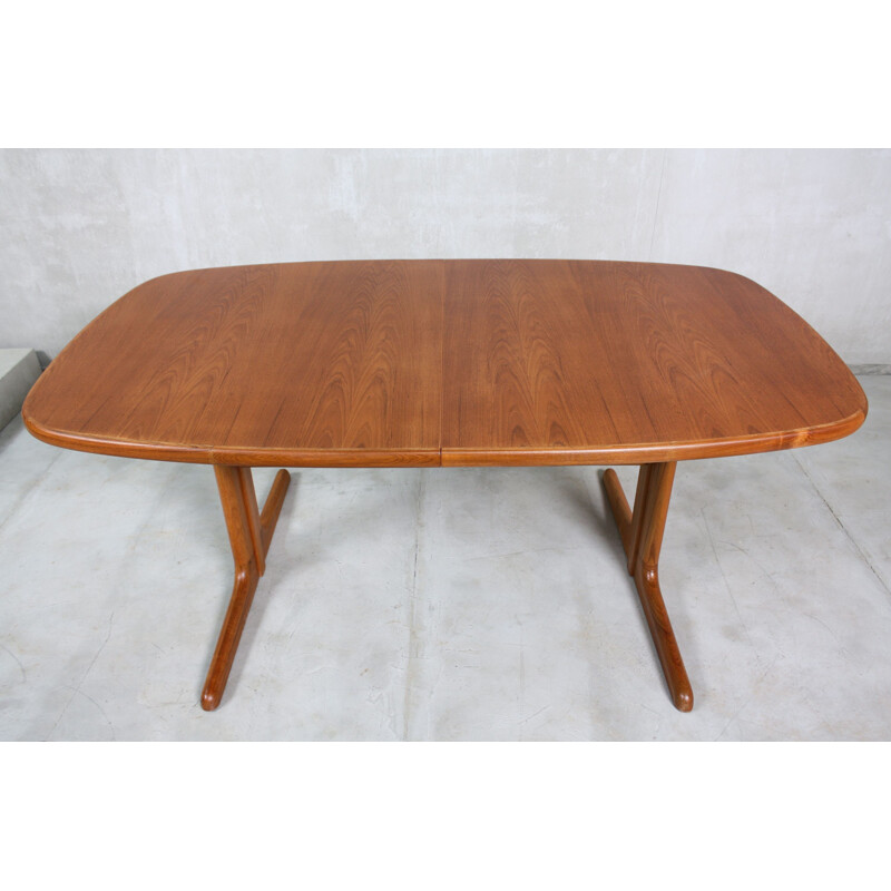 Vintage Extendable Teak Dining Table from Skovby, Denmark 1960s