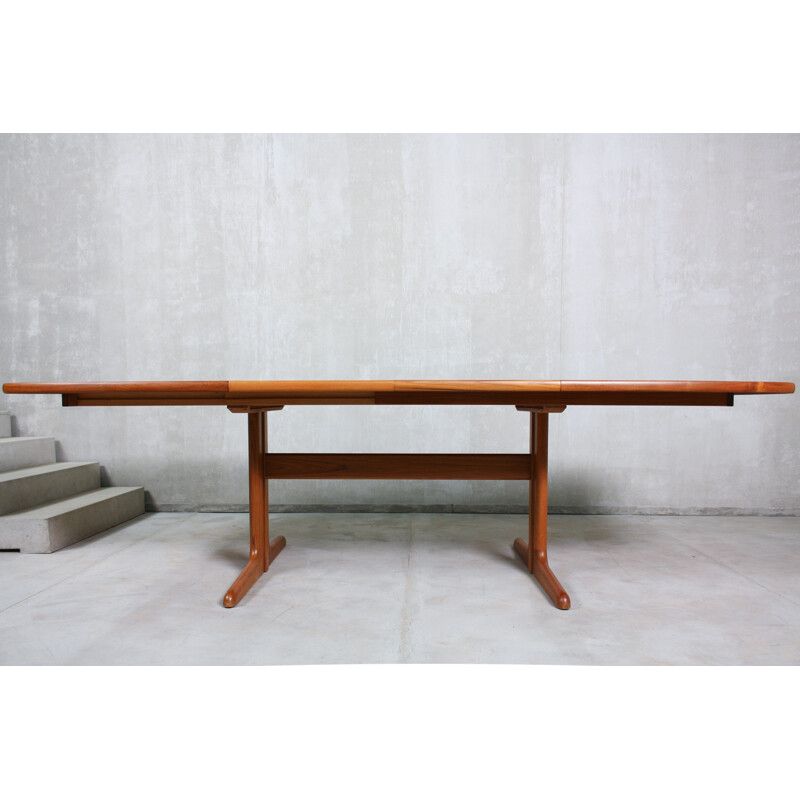 Vintage Extendable Teak Dining Table from Skovby, Denmark 1960s