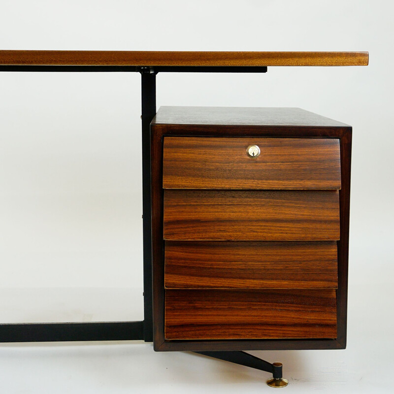 Vintage Rosewood Desk, Italian