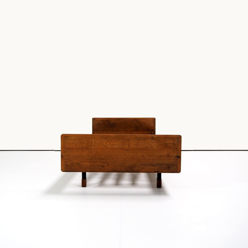 Vintage Constructivist daybed Jean Prouvé 1940s