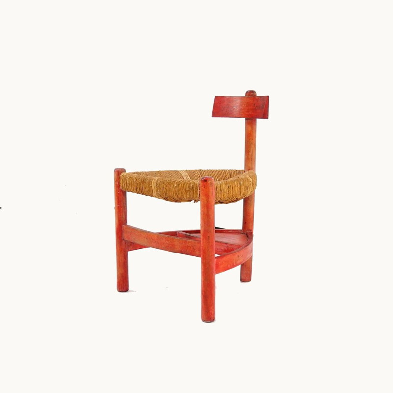 Vintage church chair to Wim den Boon 1950s