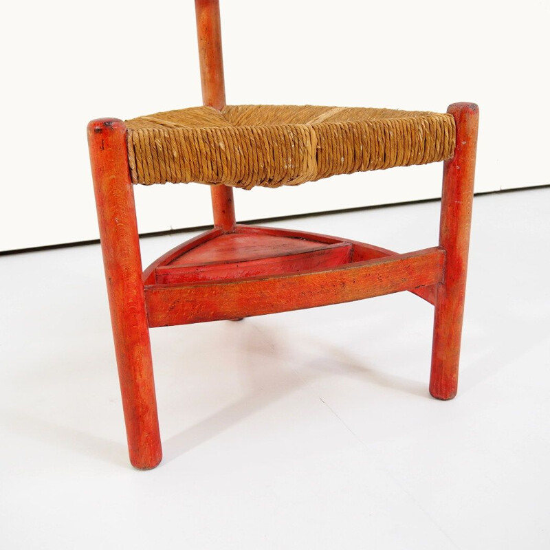 Vintage church chair to Wim den Boon 1950s