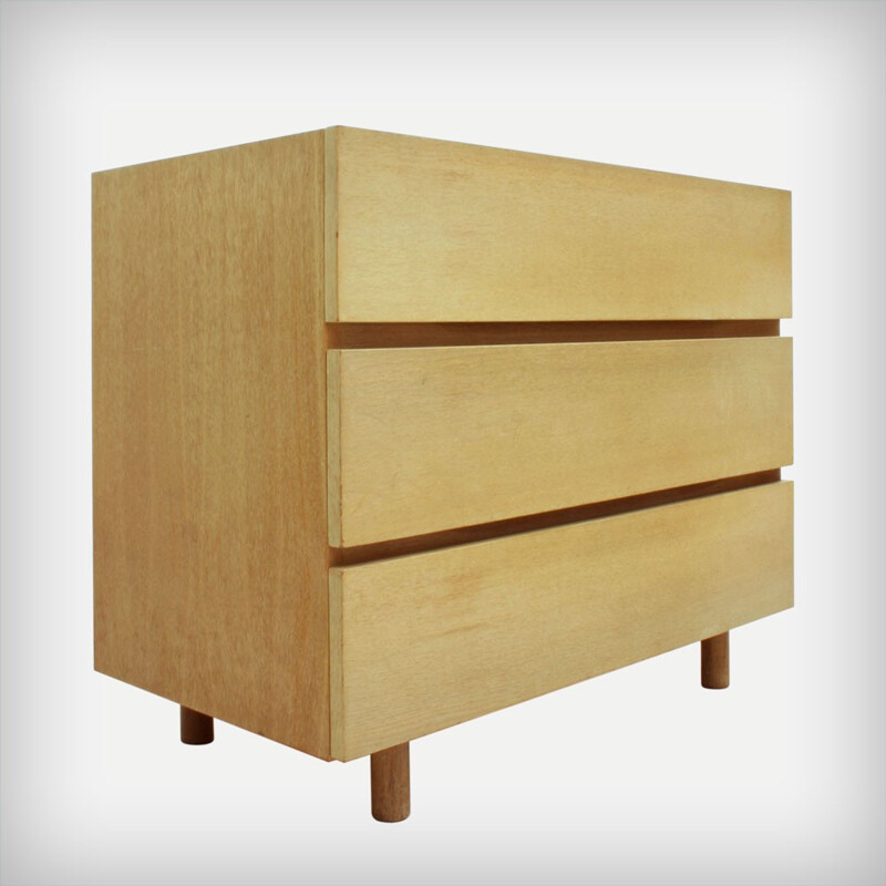WK Möbel "427/6" chest of drawers in oak wood, Helmut MAGG - 1960s