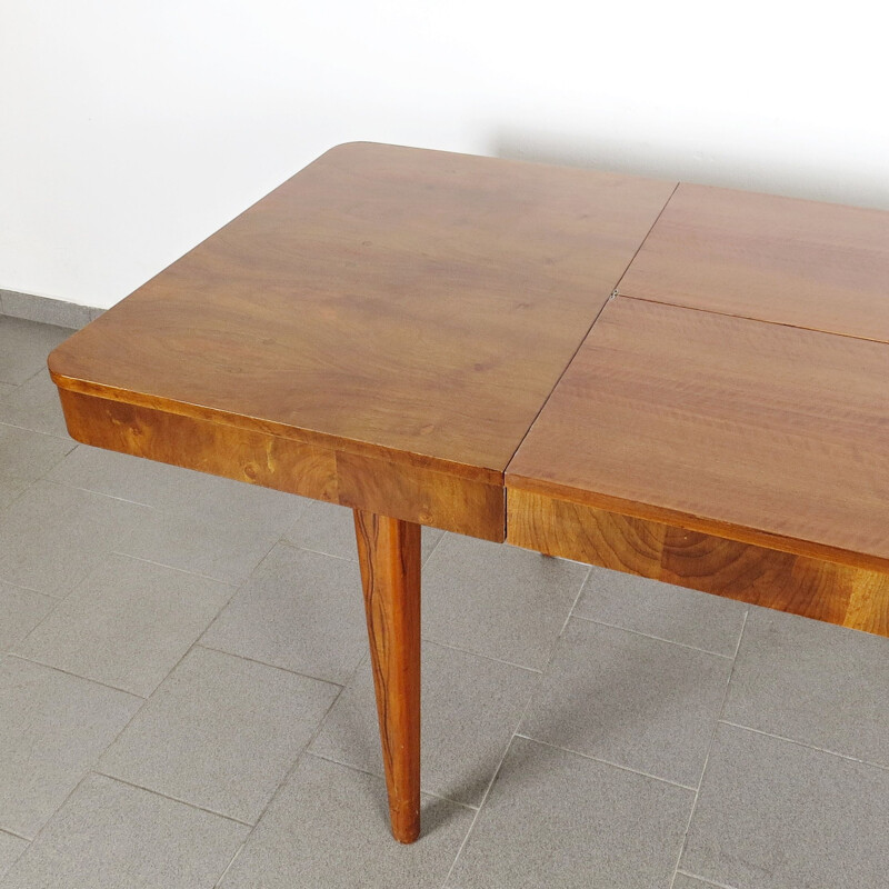 Vintage Folding Dining Table by Jindrich Halabala & UP Závody