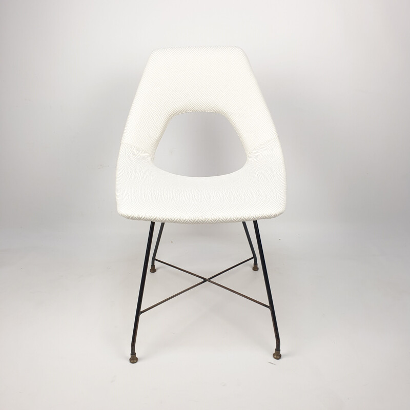 Vintage Cosmos Dining Chair by Augusto Bozzi for Saporiti, Italia 1950s