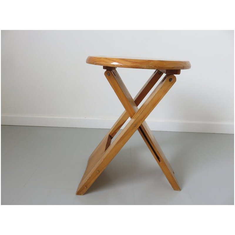 Vintage Suzy folding stool by Adrian Reed 1980s