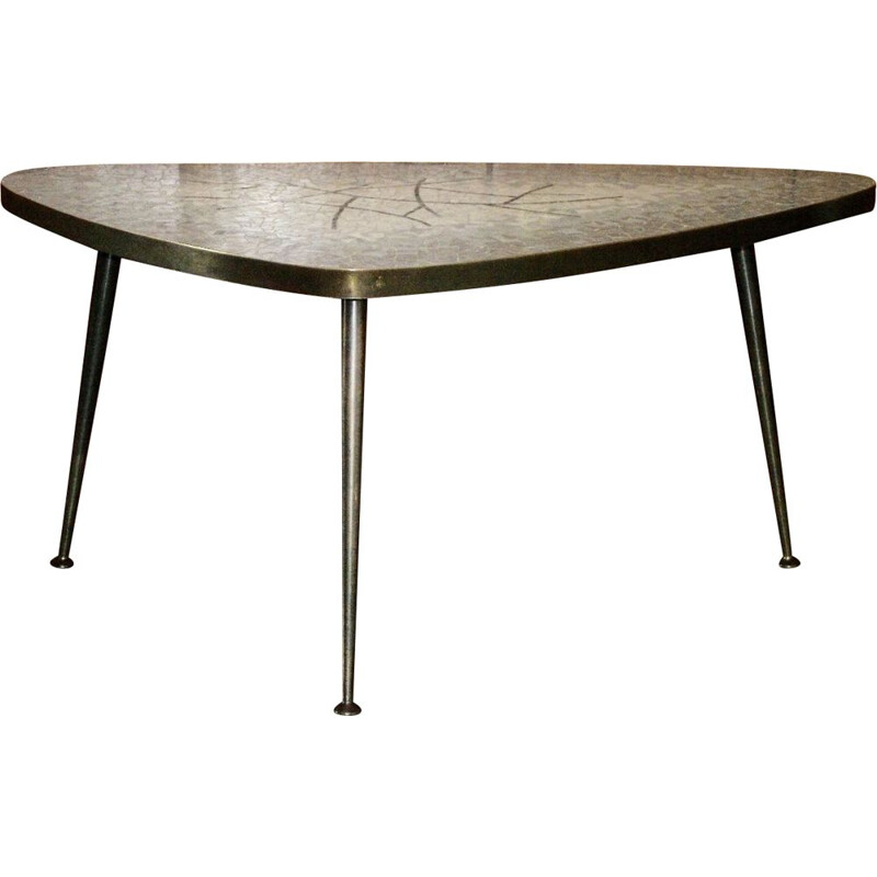 Vintage coffee table by Berthold Muller, German 1950s