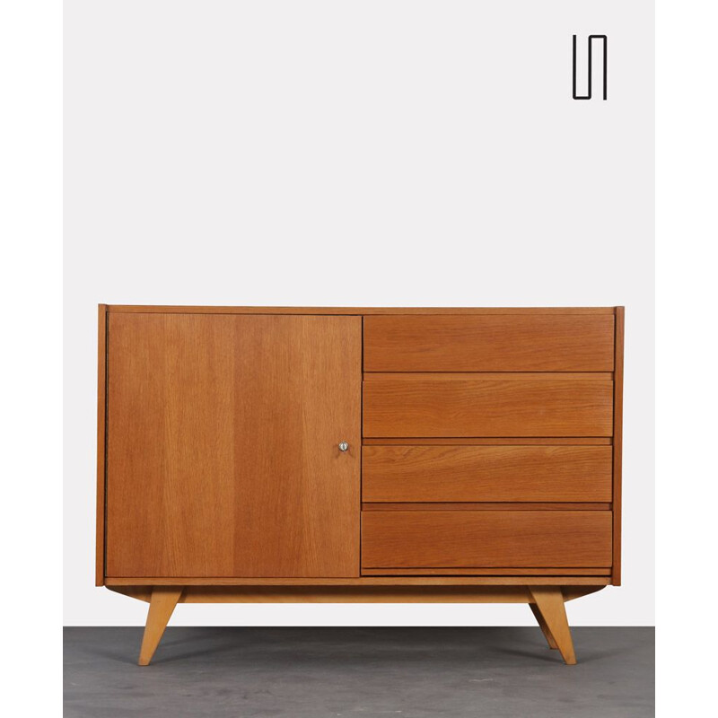 Vintage highboard model U-458 by Jiri Jiroutek for Interier Praha 1960