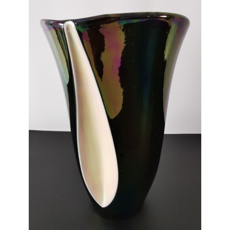 Vintage vase by Verceram, France 1960