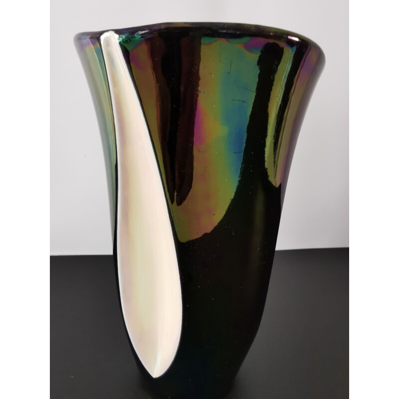 Vintage vase by Verceram, France 1960