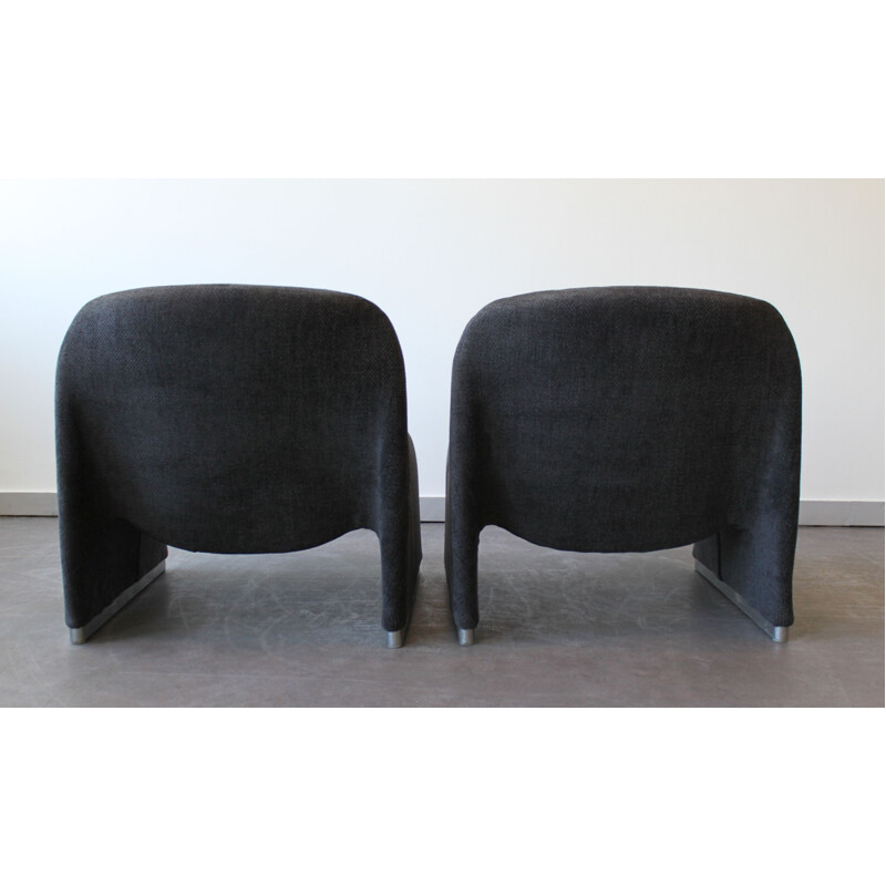 Pair of vintage Alky armchairs by Giancarlo Piretti for Castelli 1969