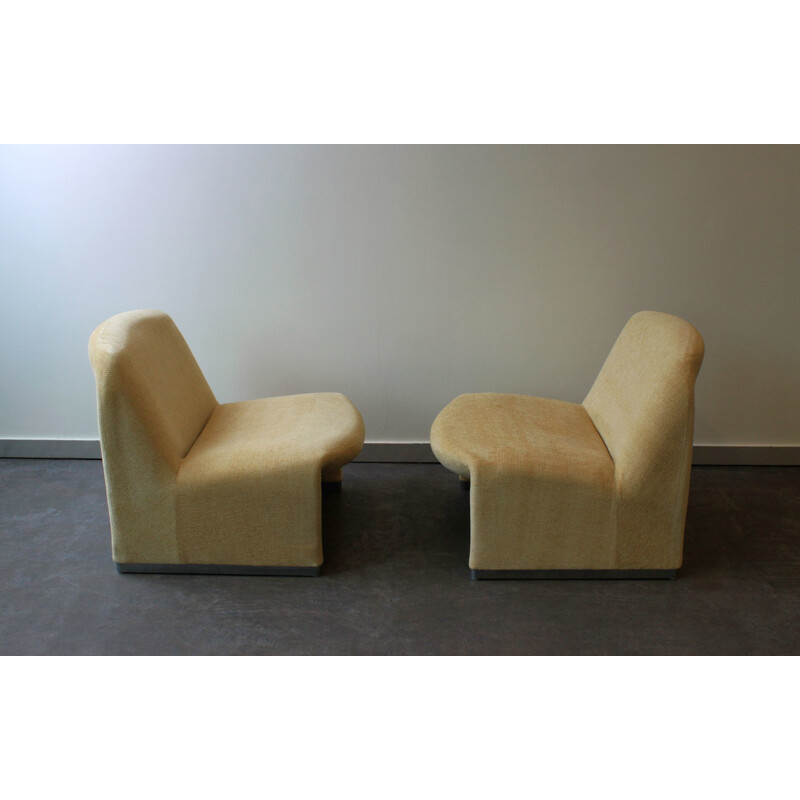 Pair of vintage Alky armchairs by Giancarlo Piretti for Castelli 1969