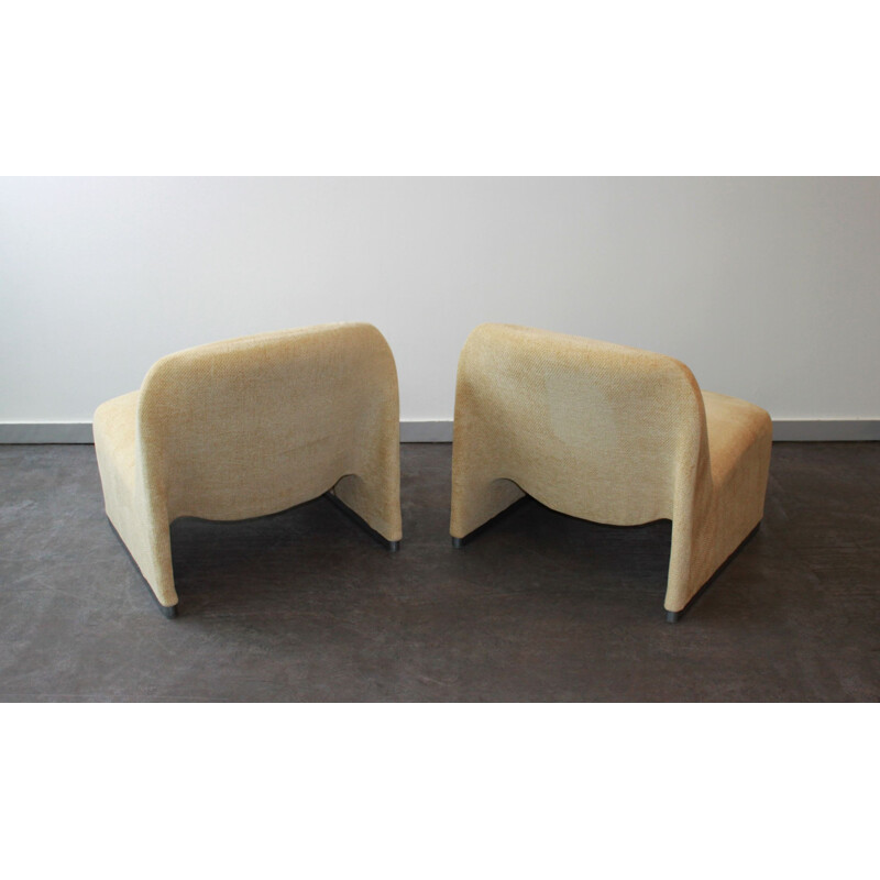 Pair of vintage Alky armchairs by Giancarlo Piretti for Castelli 1969