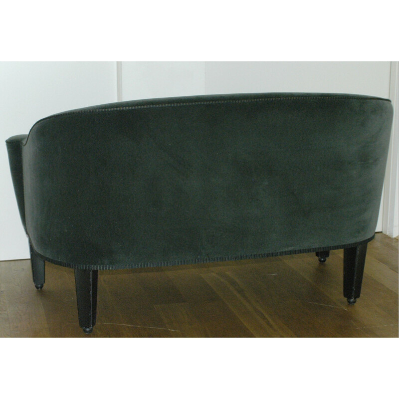 Wittmann "Villa Gallia" twoseater sofa, Josef HOFFMANN - 1980s