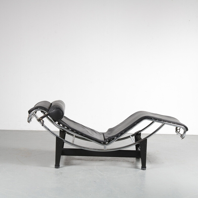 Vintage "LC4" armchair by Le Corbusier for Cassina, Italy 1980