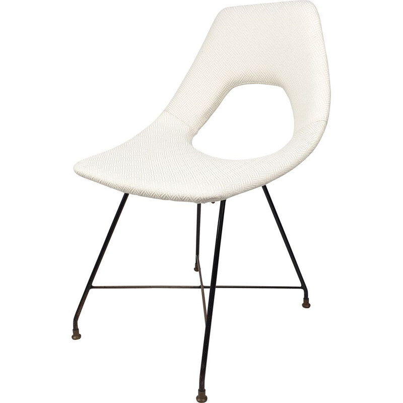 Vintage Cosmos Dining Chair by Augusto Bozzi for Saporiti, Italia 1950s