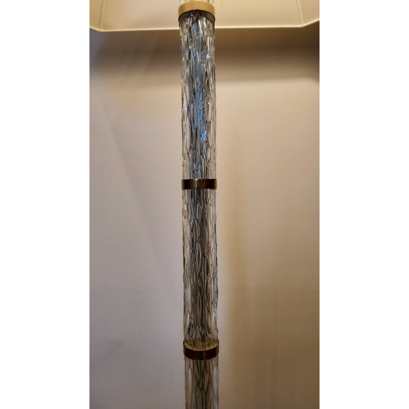 Vintage brass floor lamp 1970