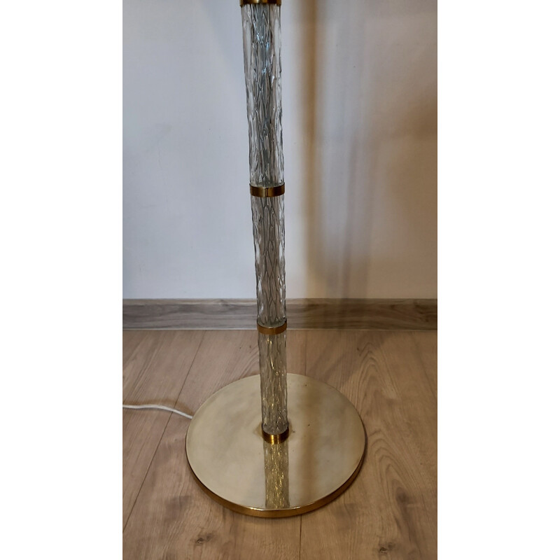 Vintage brass floor lamp 1970