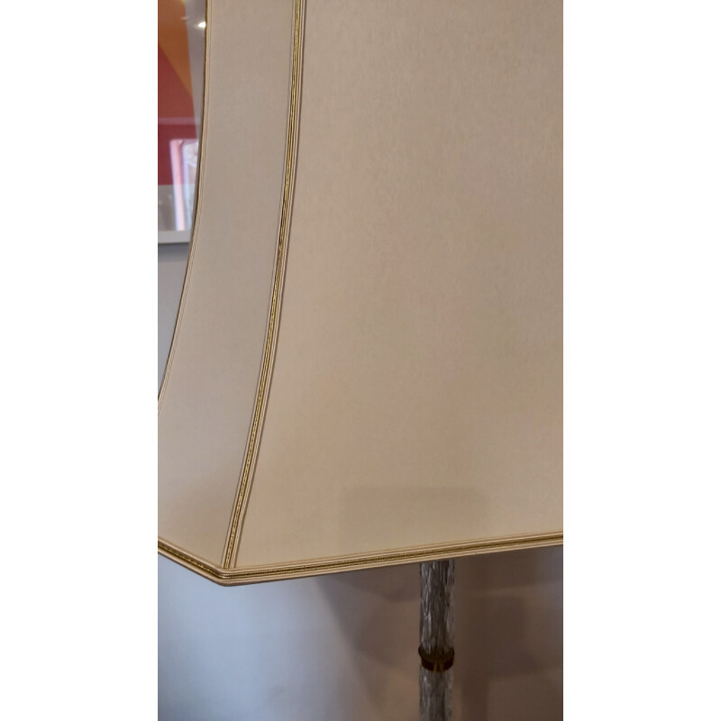 Vintage brass floor lamp 1970