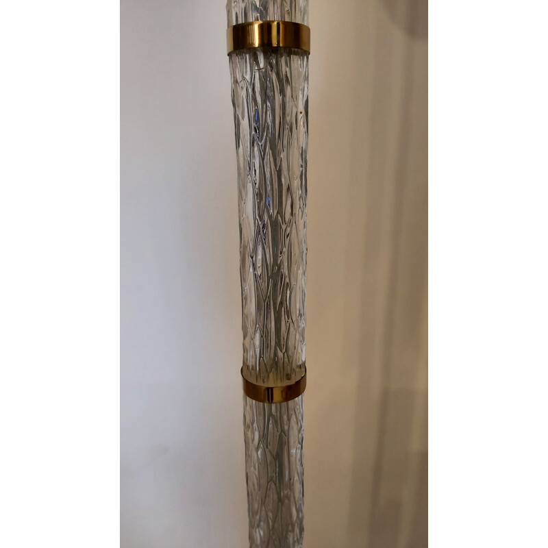 Vintage brass floor lamp 1970