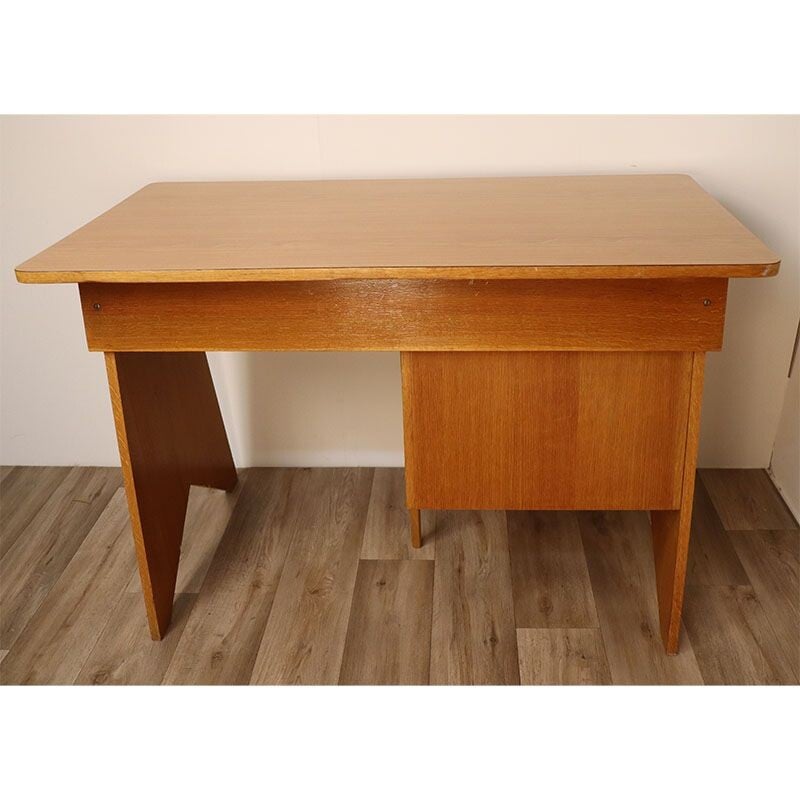 Vintage wooden desk 1960