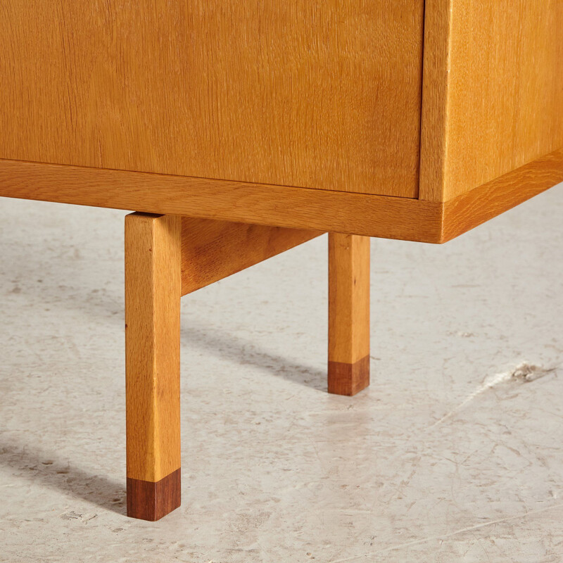 Vintage teak sideboard "RY 26" by Hans J. Wegner for Ry Møbelfabrik, Denmark 1960