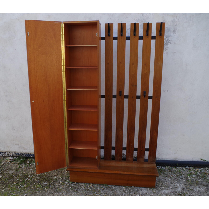 Mid Century wardrobe with mirror, Germany 1960s